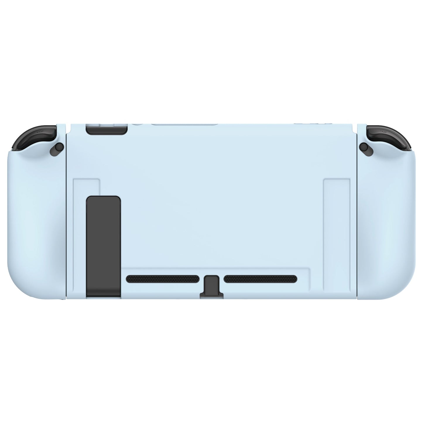 PlayVital Sky Blue Protective Case for NS Switch, Soft TPU Slim Case Cover for NS Switch Console with Colorful ABXY Direction Button Caps - NTU6038G2 PlayVital