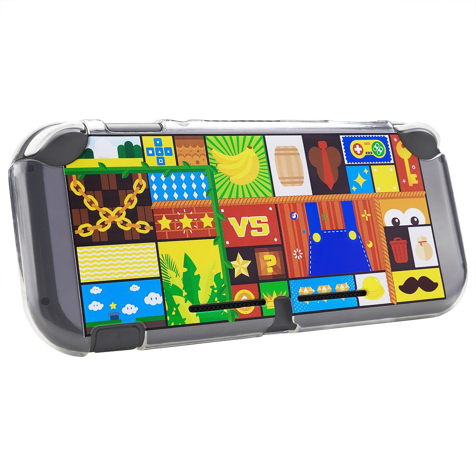 PlayVital Soft TPU Slim Protective Case for NS Switch Lite - Puzzle adventure - LTU6034 PlayVital