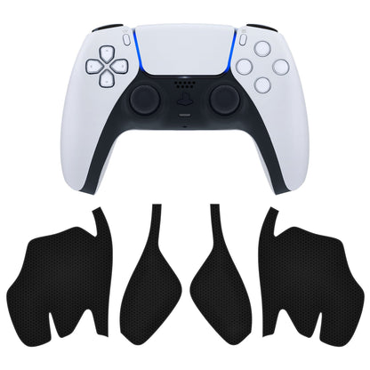 PlayVital Split Design Anti-Skid Sweat-Absorbent Premium Grip for PS5 Controller – Black - FHPFM001 PlayVital