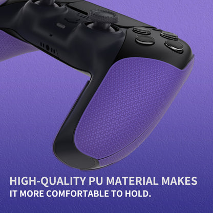 PlayVital Split Design Anti-Skid Sweat-Absorbent Premium Grip for PS5 Controller – Purple - FHPFM005 PlayVital