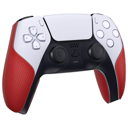 PlayVital Split Design Anti-Skid Sweat-Absorbent Premium Grip for PS5 Controller – Red - FHPFM004 PlayVital