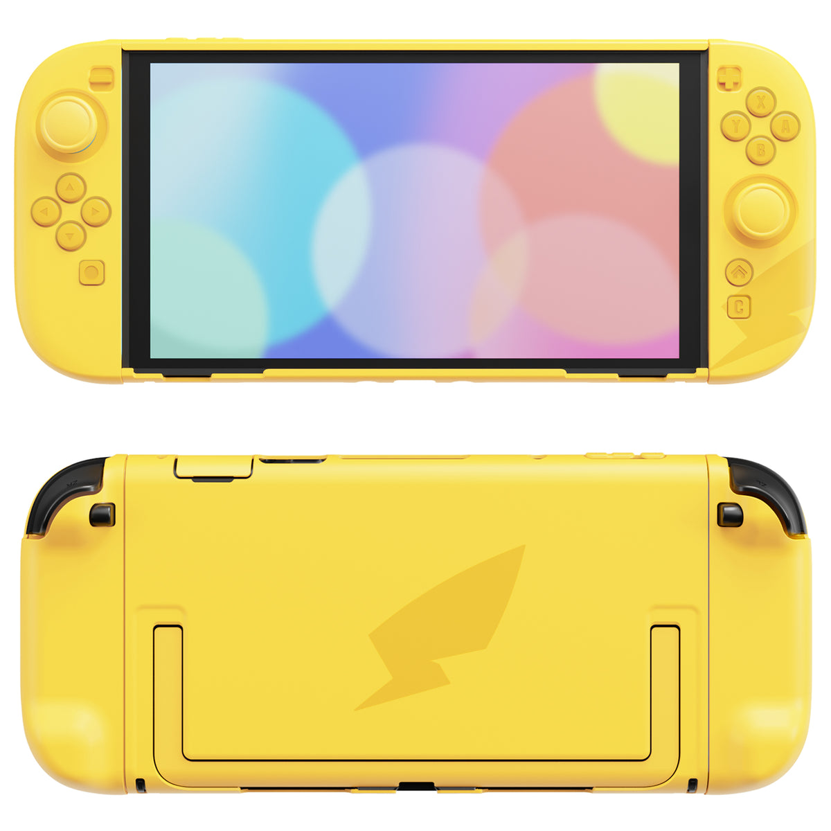 PlayVital Elemental Spirits ハード保護ケース 分離式グリップ・サムグリップ＆ボタンキャップ付き Nintendo Switch 2用【フラッシュテイル】