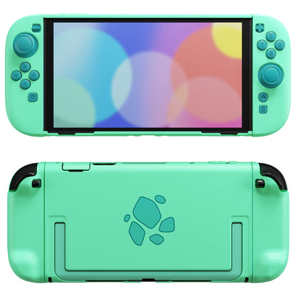PlayVital Elemental Spirits ハード保護ケース 分離式グリップ・サムグリップ＆ボタンキャップ付き Nintendo Switch 2用【リーフマーク】