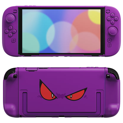 PlayVital Elemental Spirits ハード保護ケース 分離式グリップ・サムグリップ＆ボタンキャップ付き Nintendo Switch 2用【シャドウゲイズ】
