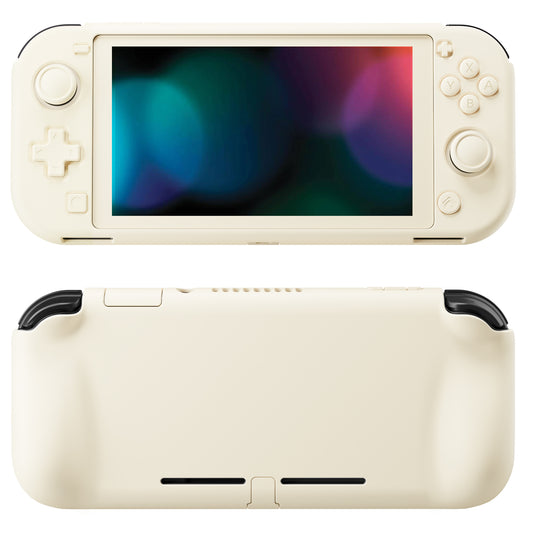 PlayVital Twilight ハード保護ケース スクリーン保護フィルム＆サムグリップ＆シリコンボタンカバー付き Nintendo Switch Lite用【アイボリー】
