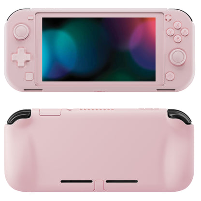 PlayVital Twilight ハード保護ケース スクリーン保護フィルム＆サムグリップ＆シリコンボタンカバー付き Nintendo Switch Lite用【ブロッサムピンク】