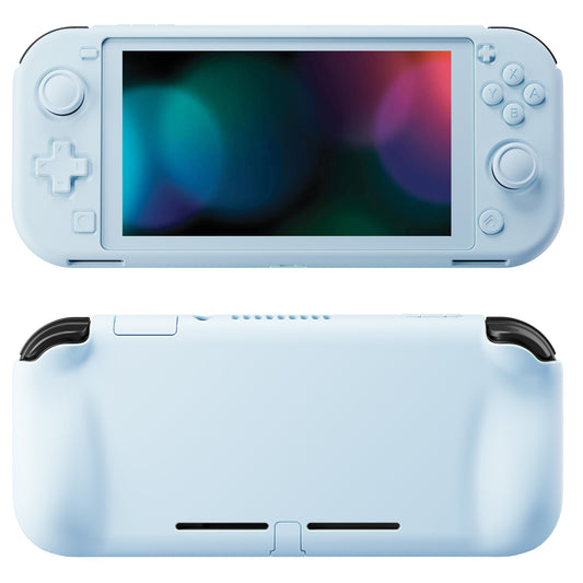 PlayVital Twilight ハード保護ケース スクリーン保護フィルム＆サムグリップ＆シリコンボタンカバー付き Nintendo Switch Lite用【ヘブンブルー】