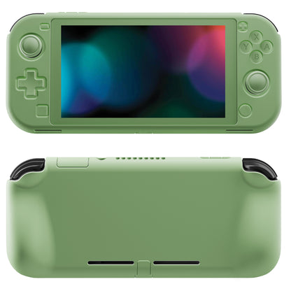 PlayVital Twilight ハード保護ケース スクリーン保護フィルム＆サムグリップ＆シリコンボタンカバー付き Nintendo Switch Lite用【抹茶グリーン】