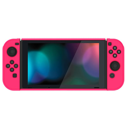 PlayVital UPGRADED Dockable Hard Shell Protective Case for NS Switch - Glossy Gradient Translucent Green Blue - ANSP3009 (Copy) PlayVital