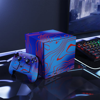 PlayVital Steam Machine本体・Steam Controller用 スキンシールセット (2026) 【ダマスカスカモ】
