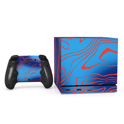 PlayVital Steam Machine本体・Steam Controller用 スキンシールセット (2026) 【ダマスカスカモ】