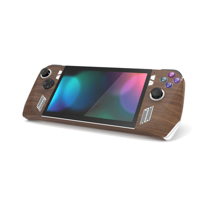 PlayVital Wood Grain Custom Stickers Vinyl Wraps Protective Skin Decal for ROG Ally Handheld Gaming Console - RGTM013 PlayVital