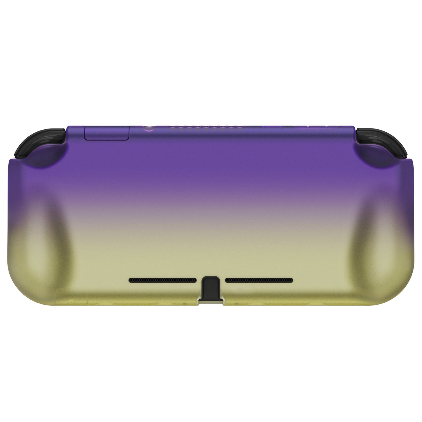 PlayVital ZealProtect Hard Shell Protective Case with Screen Protector & Thumb Grip Caps & Button Caps for NS Switch Lite - Gradient Translucent Bluebell - PSLYP301 playvital