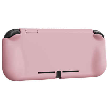 PlayVital ZealProtect ハードシェル保護ケース スクリーンプロテクター、サムグリップキャップ、ボタンキャップ付き Switch Lite用 【ピーチブロッサムピンク】