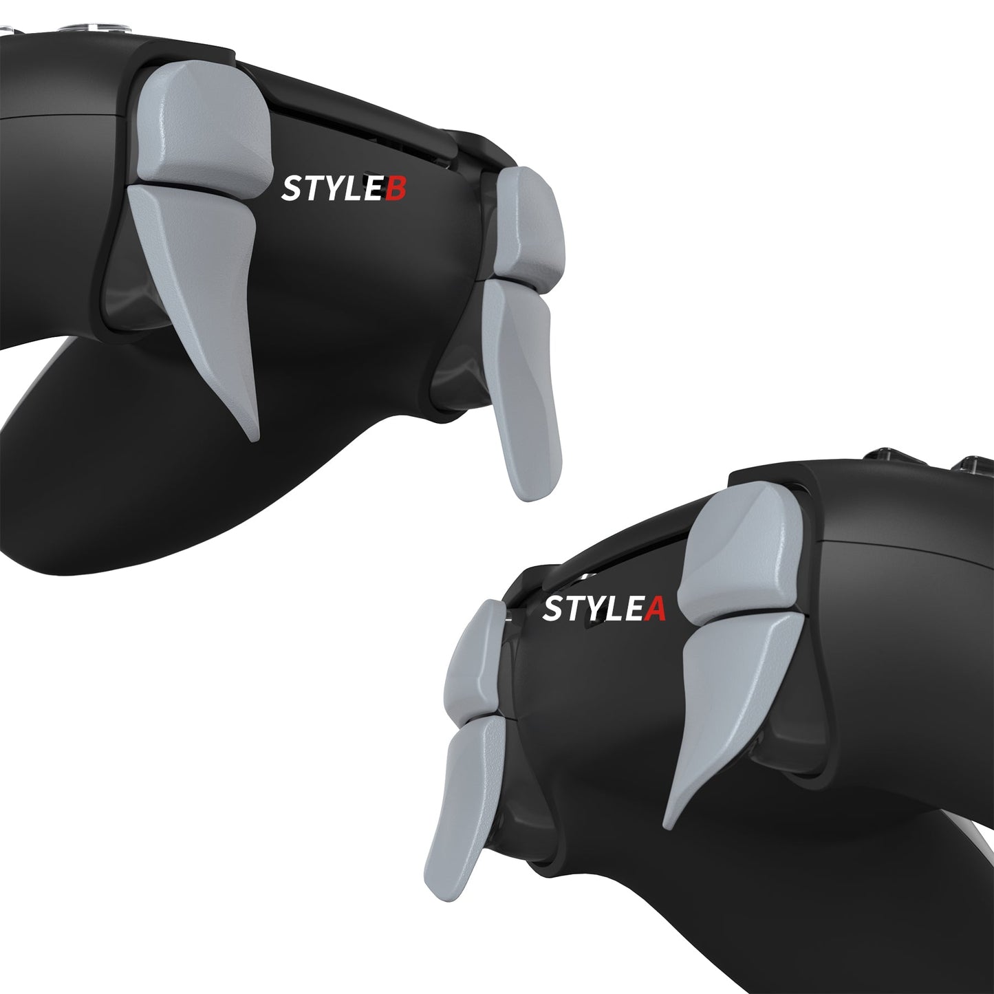 PlayVital Blade 2 Pair Shoulder Buttons Extension Triggers for PS5 & PS5 Edge Controller & PS Portal Remote Player - Wood Grain - PFPJ143 (Copy) PlayVital