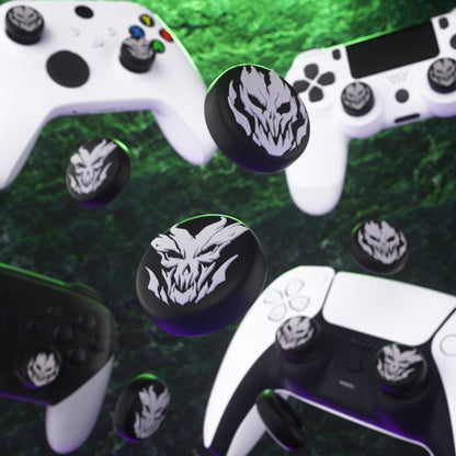 PlayVital ファイアデーモンズ サムグリップキャップ PS5&PS4&Xbox Series X/S&Switch Proコントローラー用