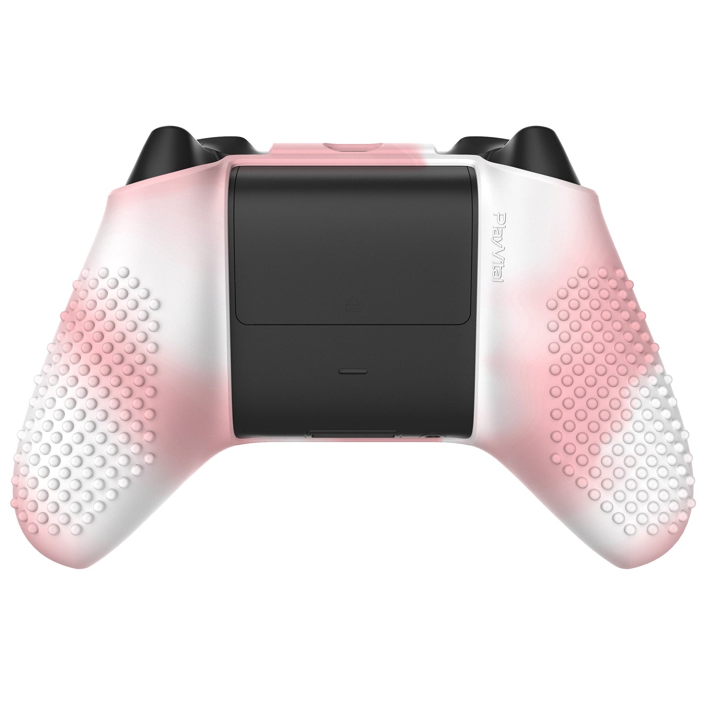 PlayVital 3D Studded Edition Anti-slip Silicone Cover Skin with Thumb Grip Caps for Xbox Series X/S Controller & Xbox Core Wireless Controller - Matcha Green - SDX3021 (Copy) PlayVital