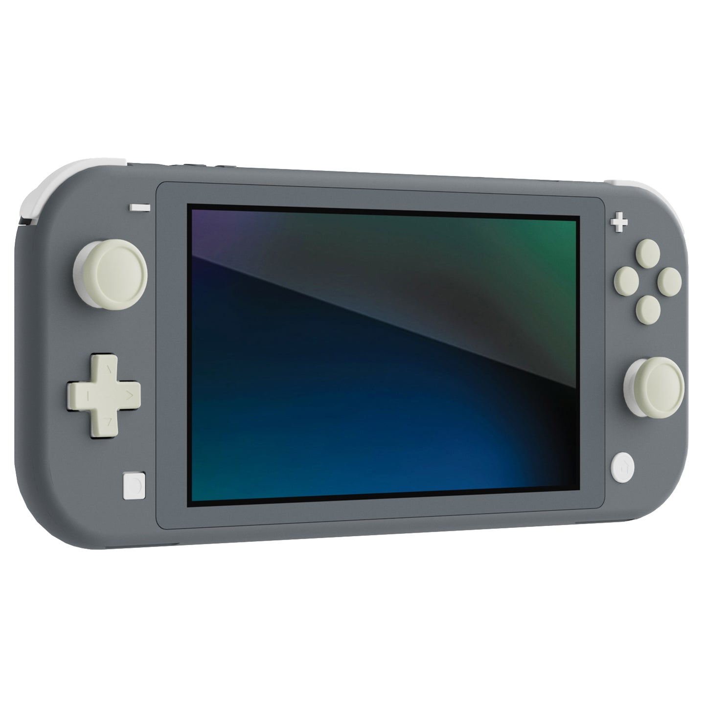 PlayVital シリコンボタンカバーやサムグリップセットSwitch/有機el/Switch Lite対応用、ABXY方向キーボタンキャップ、Switch Lite用 Dパッドボタンキャップ【アイボリー】