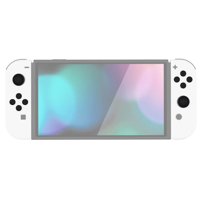 PlayVital シリコンボタンカバーやサムグリップセットSwitch/有機el/Switch Lite対応用、ABXY方向キーボタンキャップ、Switch Lite用 Dパッドボタンキャップ【ブラック】