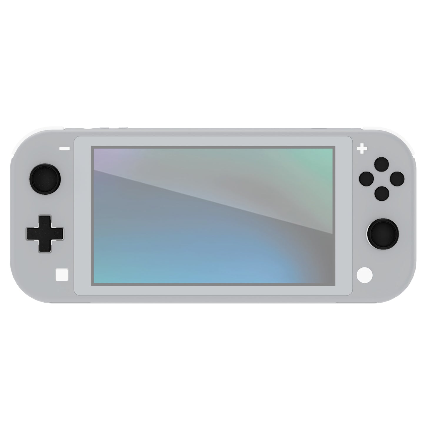 PlayVital シリコンボタンカバーやサムグリップセットSwitch/有機el/Switch Lite対応用、ABXY方向キーボタンキャップ、Switch Lite用 Dパッドボタンキャップ【ブラック】