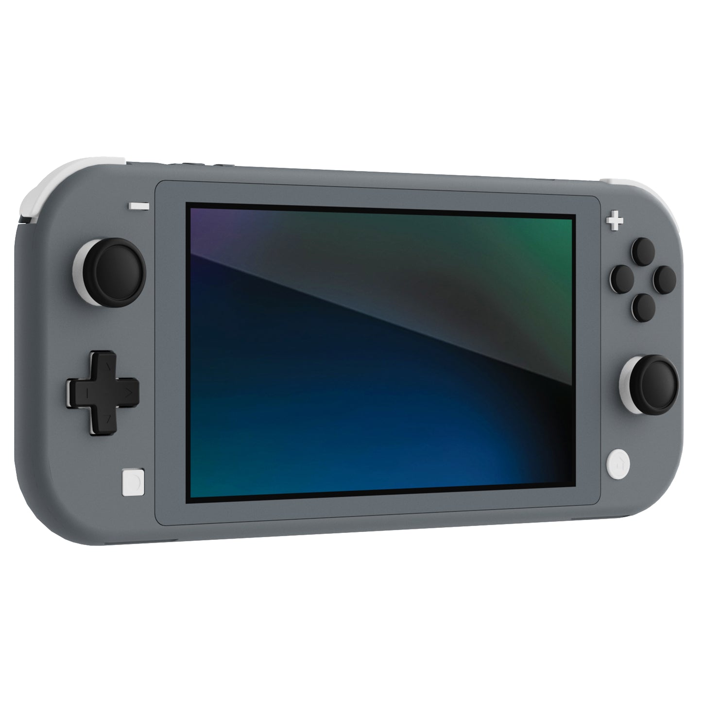 PlayVital シリコンボタンカバーやサムグリップセットSwitch/有機el/Switch Lite対応用、ABXY方向キーボタンキャップ、Switch Lite用 Dパッドボタンキャップ【ブラック】