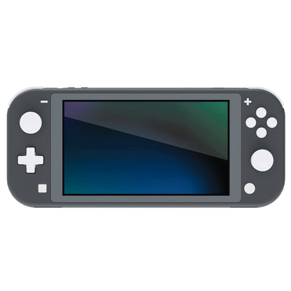PlayVital シリコンボタンカバーやサムグリップセットSwitch/有機el/Switch Lite対応用、ABXY方向キーボタンキャップ、Switch Lite用 Dパッドボタンキャップ【ホワイト】