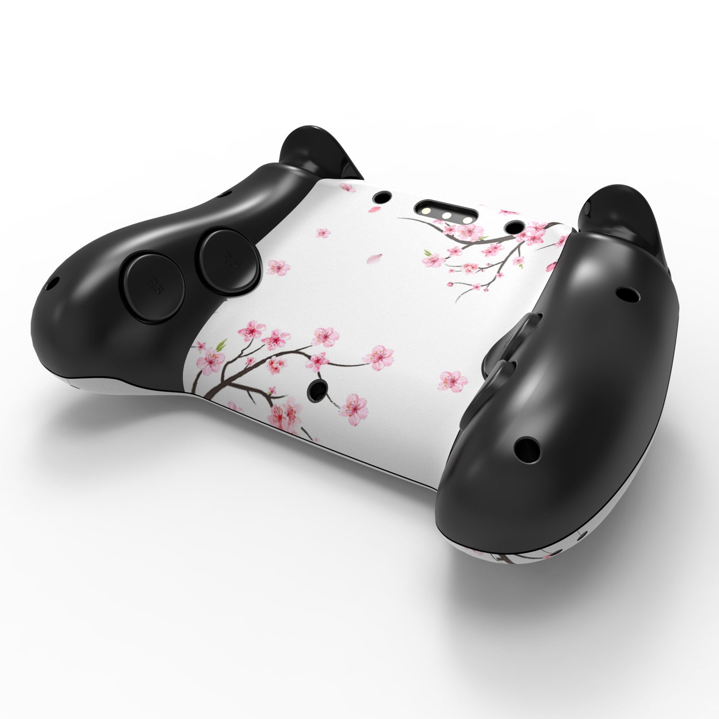 PlayVital Steam Controller 2 用 スキンシール 3枚セット｜Steam Controller 2026 対応・キズ防止・貼り跡が残りにくい 保護デカールステッカー【散りゆく桜】