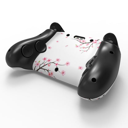 PlayVital Steam Controller 2 用 スキンシール 3枚セット｜Steam Controller 2026 対応・キズ防止・貼り跡が残りにくい 保護デカールステッカー【散りゆく桜】