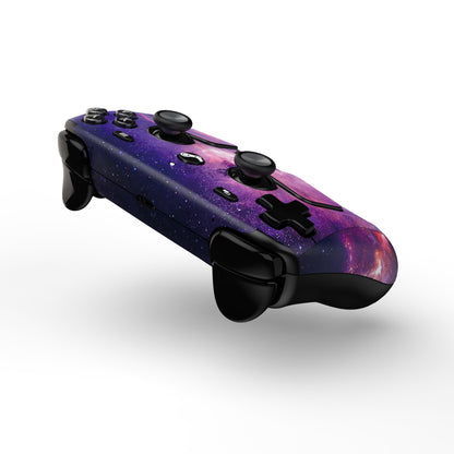 PlayVital Steam Controller 2 用 スキンシール 3枚セット｜Steam Controller 2026 対応・キズ防止・貼り跡が残りにくい 保護デカールステッカー【ネビュラギャラクシー】
