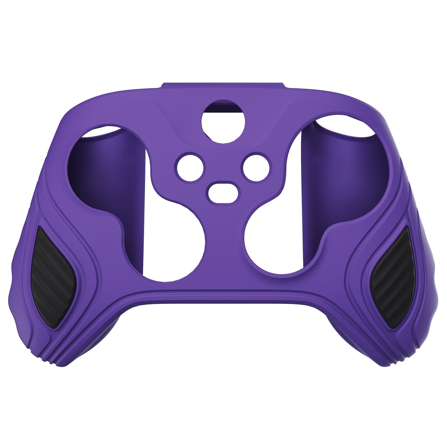 PlayVital Scorpion Edition Anti-Slip Silicone Case Cover for Xbox Series X/S Controller, Soft Rubber Case for Xbox Core Controller with Thumb Grip Caps - Purple & Black - SPX3004 PlayVital