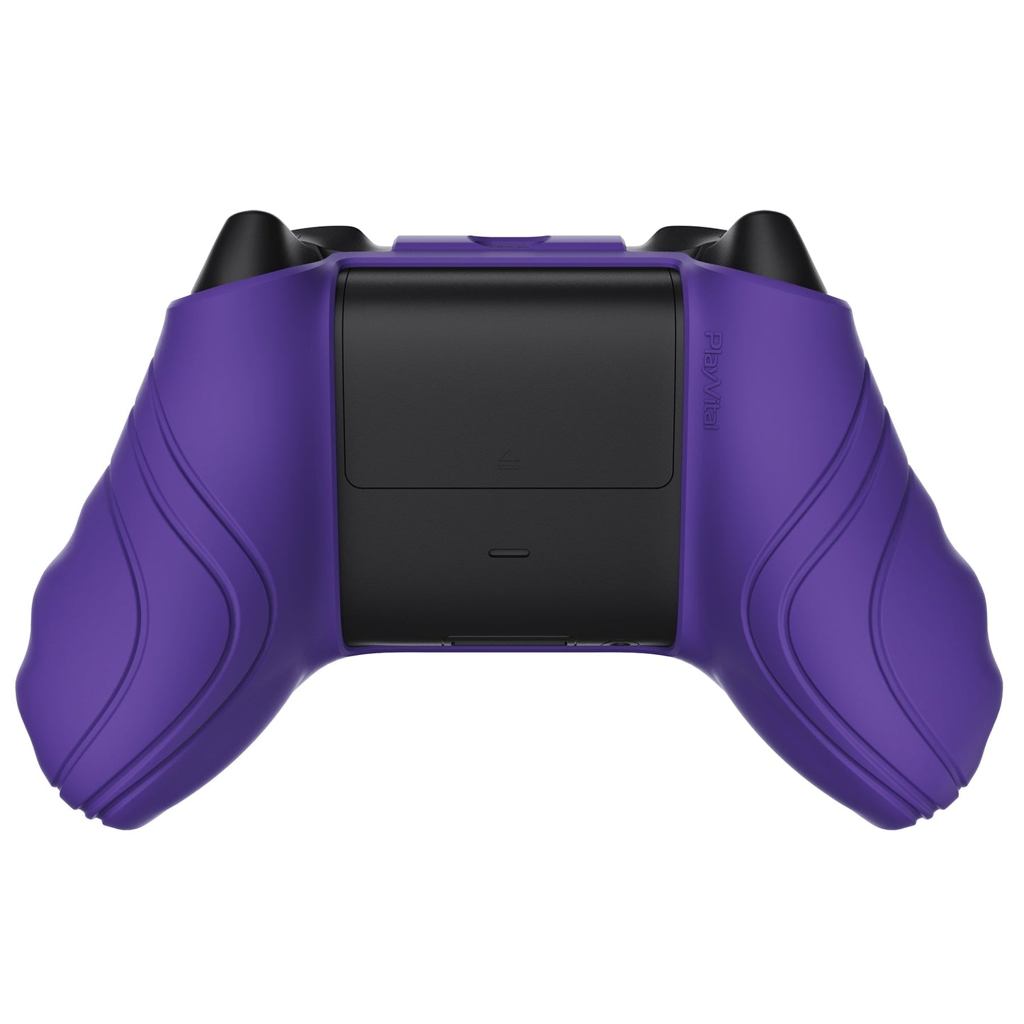 PlayVital Scorpion Edition Anti-Slip Silicone Case Cover for Xbox Series X/S Controller, Soft Rubber Case for Xbox Core Controller with Thumb Grip Caps - Purple & Black - SPX3004 PlayVital