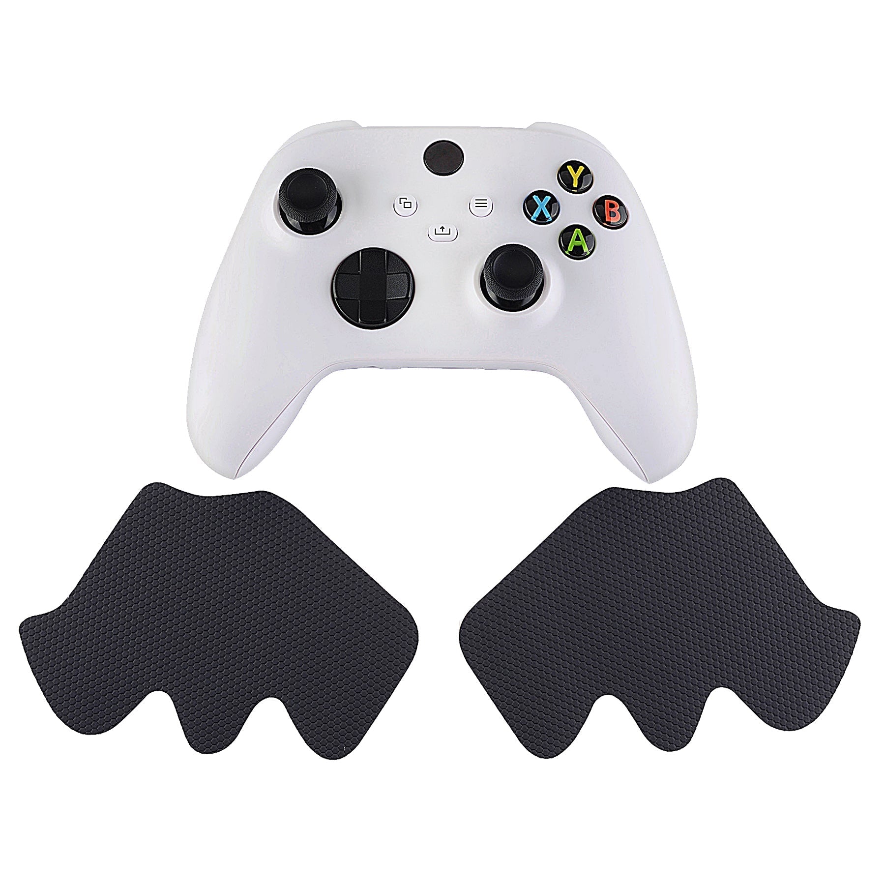 PlayVital Anti-Skid Sweat-Absorbent Controller Grip for Xbox Series X/S Controller, Professional Textured Soft Rubber Pads Handle Grips for Xbox Core Wireless Controller - X3PJ001 PlayVital