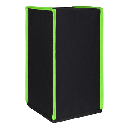 PlayVital Black & Neon Green Trim Nylon Dust Cover for Xbox Series X Console, Soft Neat Lining Dust Guard, Anti Scratch Waterproof Cover Sleeve for Xbox Series X Console - X3PJ011 PlayVital