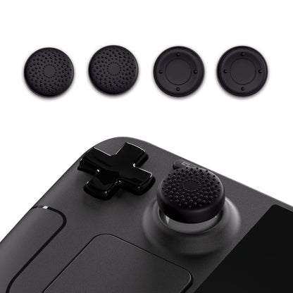 PlayVital Thumb Grip Caps for Steam Deck, Silicone Thumbsticks Grips Joystick Caps for Steam Deck - Raised Dots & Studded Design - YFSDM003 PlayVital